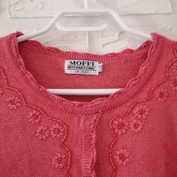 Vintage Moffi International Embroidered Cardigan - Picture 6 of 12